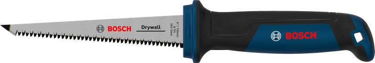 Máy cưa thạch cao Bosch 150 mm với 8 răng/inch (TPI) để cắt.